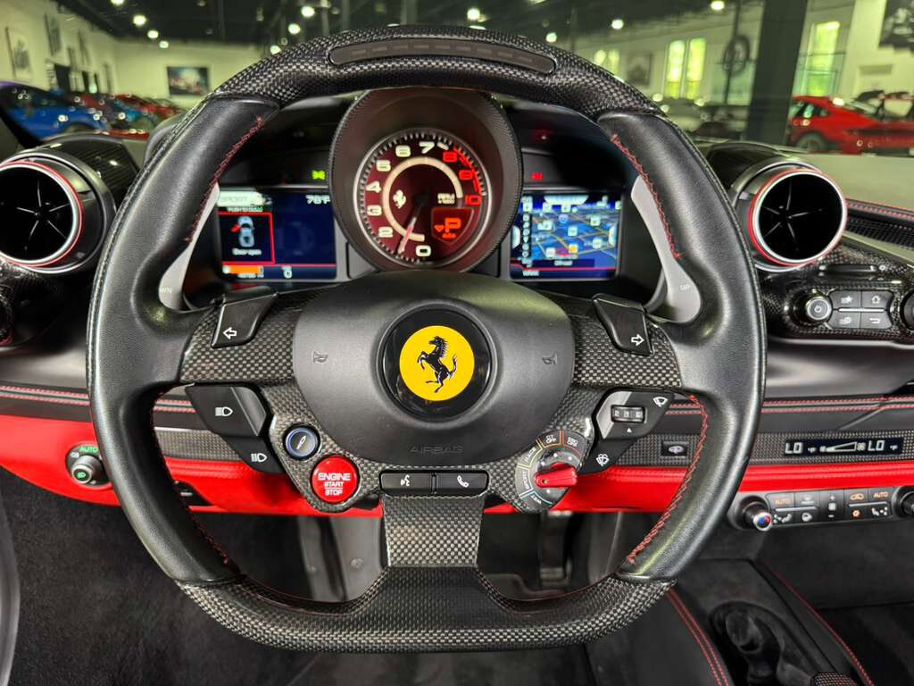 2020 Ferrari F8 Tributo Rosso Corsa paint, suspension lifter, front camera, racing seats, carbon galore AND MUCH MORE!!! Fort Lauderdale FL