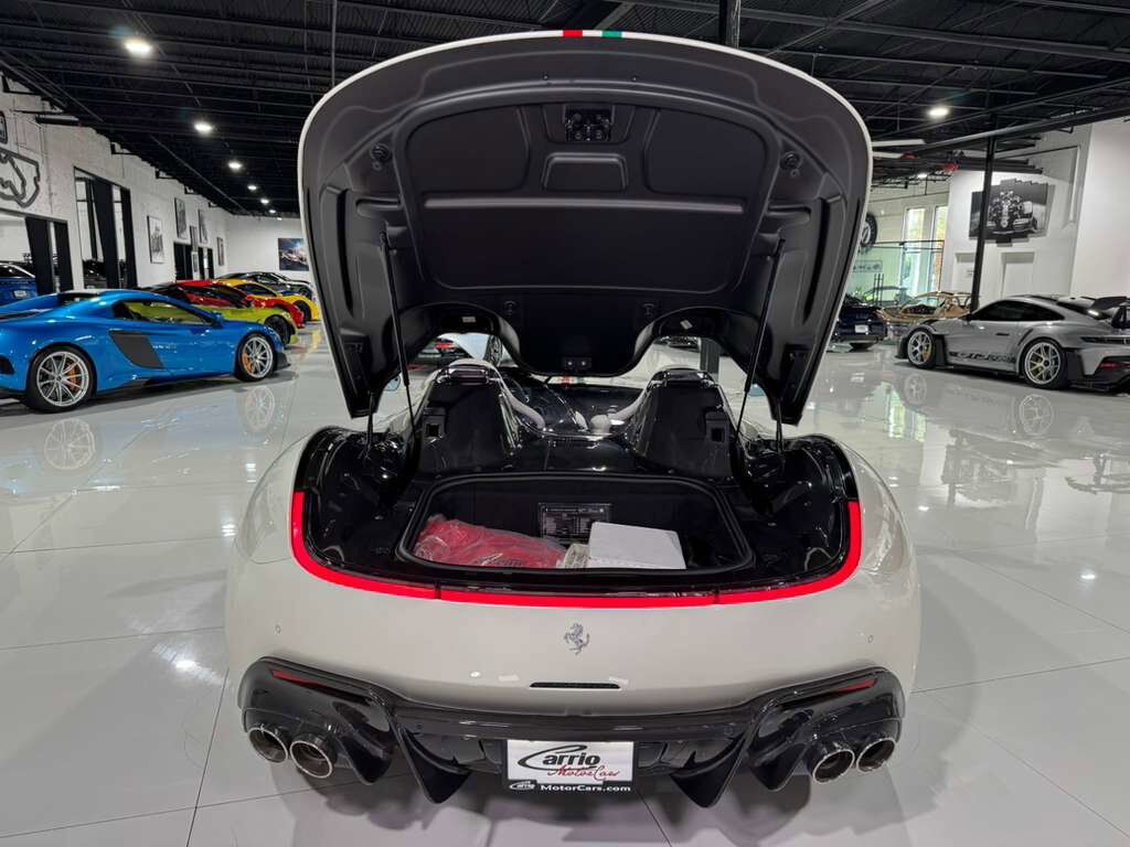 2020 Ferrari Monza SP2 DELIVERY MILE TAILOR MADE CAR! Bianco Italia paint,Poltrona Frau interior,GT1 racing seats & MORE!!! Fort Lauderdale FL