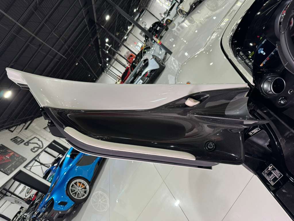 2020 Ferrari Monza SP2 DELIVERY MILE TAILOR MADE CAR! Bianco Italia paint,Poltrona Frau interior,GT1 racing seats & MORE!!! Fort Lauderdale FL