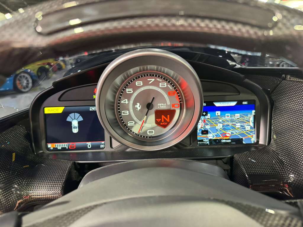 2020 Ferrari Monza SP2 DELIVERY MILE TAILOR MADE CAR! Bianco Italia paint,Poltrona Frau interior,GT1 racing seats & MORE!!! Fort Lauderdale FL