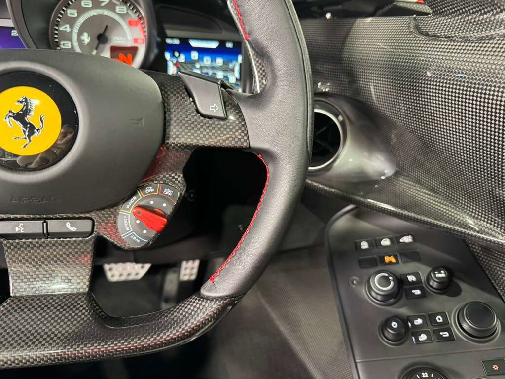 2020 Ferrari Monza SP2 DELIVERY MILE TAILOR MADE CAR! Bianco Italia paint,Poltrona Frau interior,GT1 racing seats & MORE!!! Fort Lauderdale FL