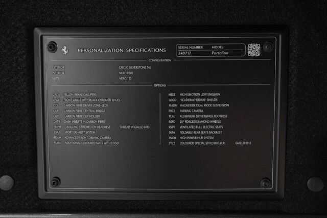 2020 Ferrari Portofino ($273,669 MSRP!) *$57,000 IN FACTORY OPTIONS* *MASSIVE OPTION LIST* San Diego CA