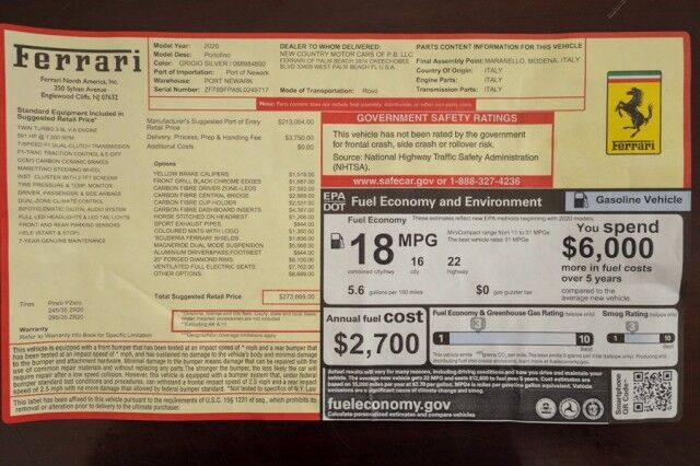 2020 Ferrari Portofino ($273,669 MSRP!) *$57,000 IN FACTORY OPTIONS* *MASSIVE OPTION LIST* San Diego CA