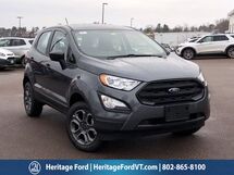 2020 Ford EcoSport S South Burlington VT 2020 Ford EcoSport S South Burlington VT