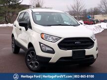 2020 Ford EcoSport S South Burlington VT 2020 Ford EcoSport S South Burlington VT