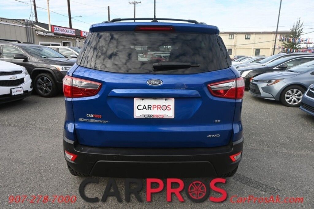 2020 Ford EcoSport SE - 4WD - 2.0L I4 - Heated Seats - Push To Start - Apple CarPlay & Android Auto - Sunroof - Backup Camera - Rear Park Sensors - Bluetooth - 1 Owner - 29 MPG Anchorage AK