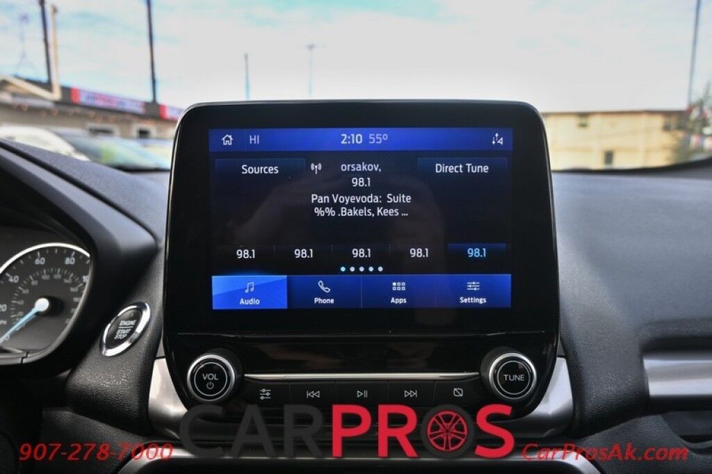 2020 Ford EcoSport SE - AWD - 2.0L 4 Cyl - Power & Heated Cloth Seats - Sunroof - Power Windows, Locks & Mirrors - Bluetooth - Apple CarPlay & Android Auto - Back Up Camera - Keyless Entry & Push To Start - Aluminum Wheels - 1 Owner - 29 MPG Anchorage AK