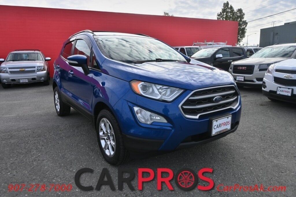 2020 Ford EcoSport SE - AWD - 2.0L 4 Cyl - Power & Heated Cloth Seats - Sunroof - Power Windows, Locks & Mirrors - Bluetooth - Apple CarPlay & Android Auto - Back Up Camera - Keyless Entry & Push To Start - Aluminum Wheels - 1 Owner - 29 MPG