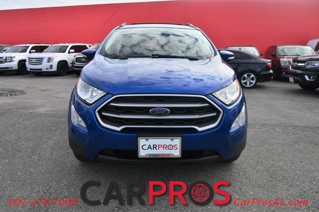 2020 Ford EcoSport SE - AWD - 2.0L 4 Cyl - Power & Heated Cloth Seats - Sunroof - Power Windows, Locks & Mirrors - Bluetooth - Apple CarPlay & Android Auto - Back Up Camera - Keyless Entry & Push To Start - Aluminum Wheels - 1 Owner - 29 MPG Anchorage AK