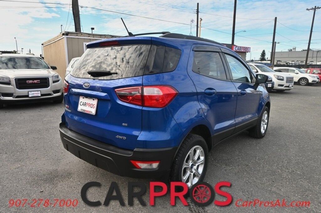 2020 Ford EcoSport SE - AWD - 2.0L 4 Cyl - Power & Heated Cloth Seats - Sunroof - Power Windows, Locks & Mirrors - Bluetooth - Apple CarPlay & Android Auto - Back Up Camera - Keyless Entry & Push To Start - Aluminum Wheels - 1 Owner - 29 MPG Anchorage AK