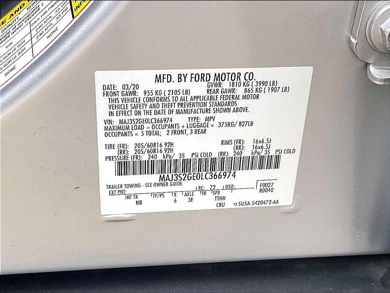 2020 Ford EcoSport SE Roseville CA