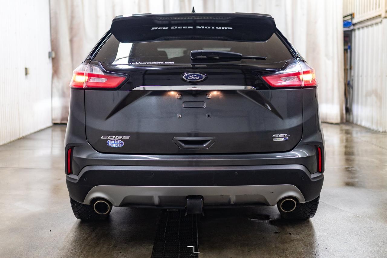 2020 Ford Edge AWD SEL Leather Nav BCam Red Deer AB
