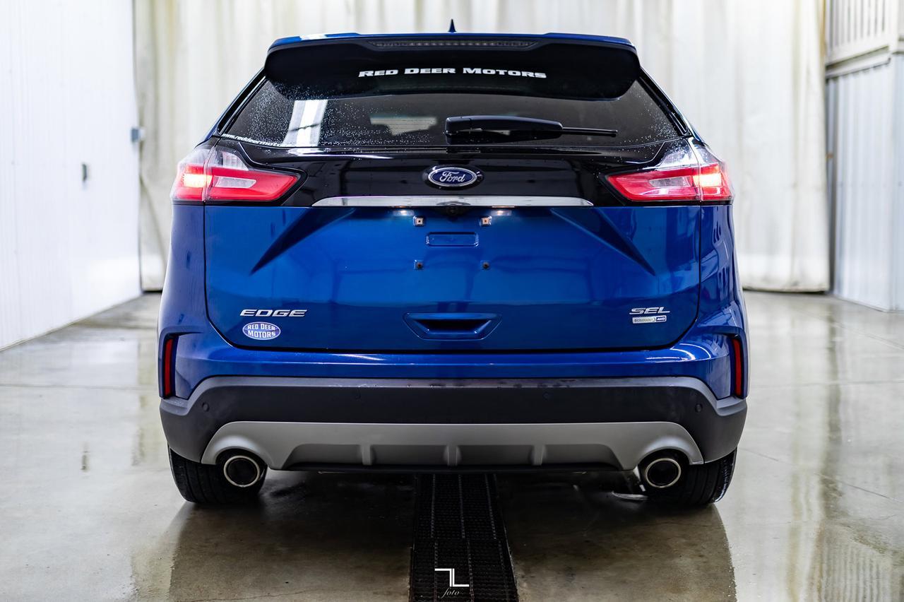 2020 Ford Edge AWD SEL Leather Roof Nav BCam Red Deer AB