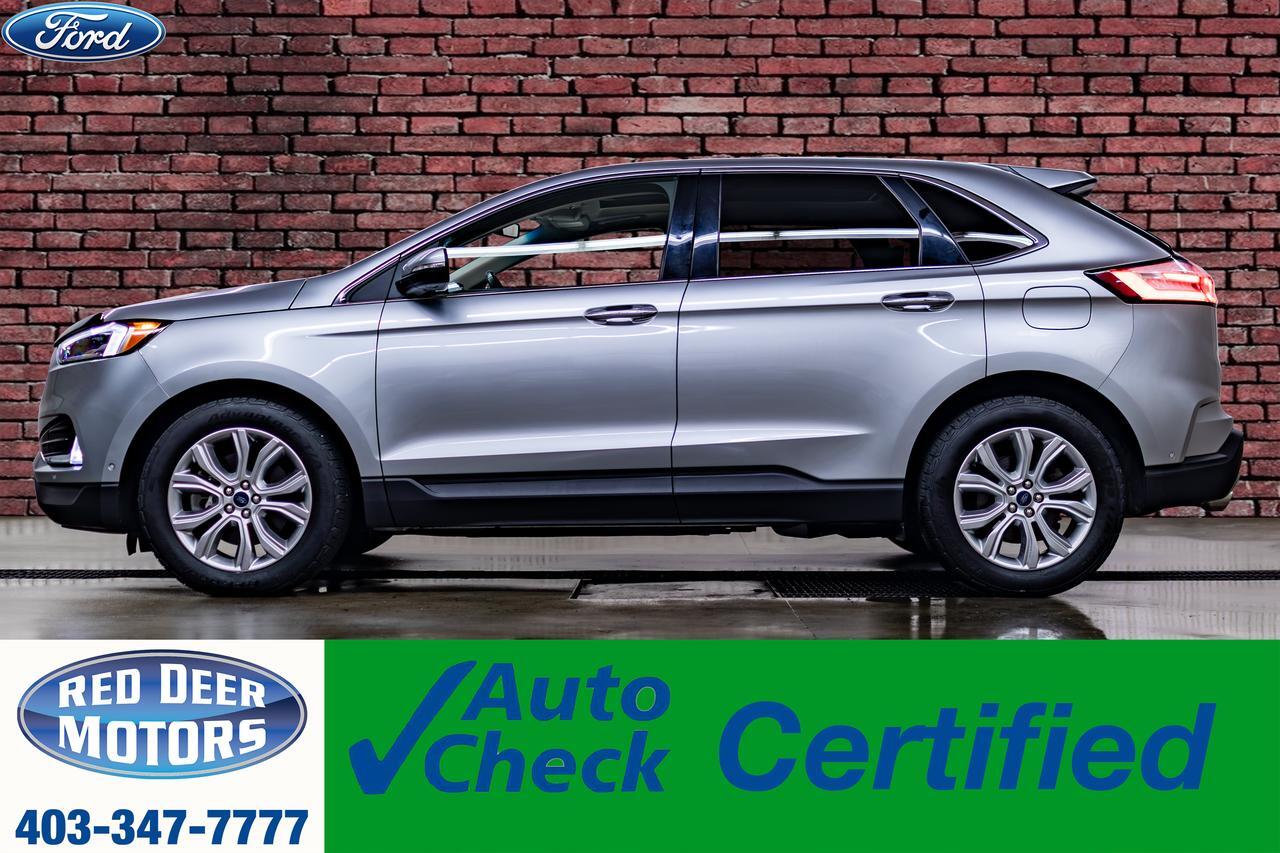 2020 Ford Edge AWD Titanium Leather Roof Nav BCam