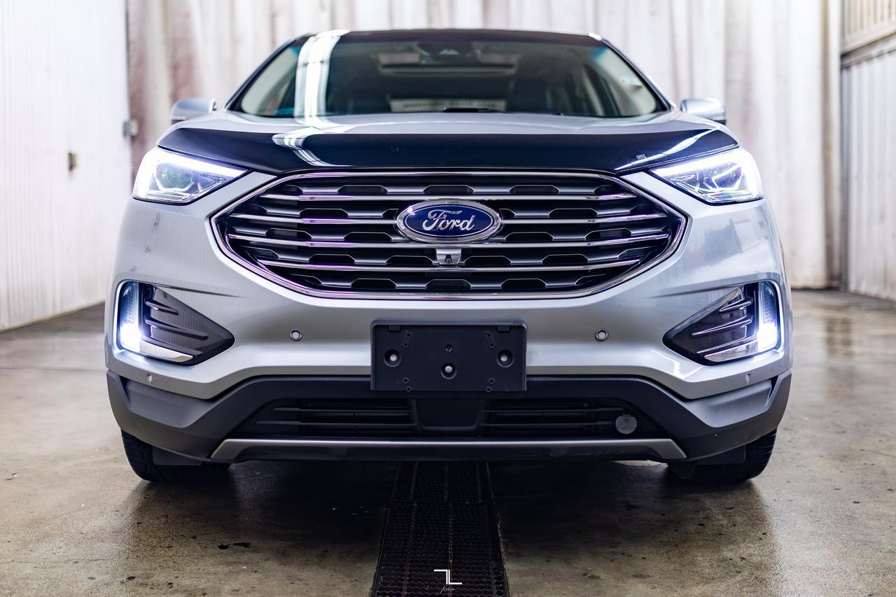 2020 Ford Edge AWD Titanium Leather Roof Nav BCam Red Deer AB