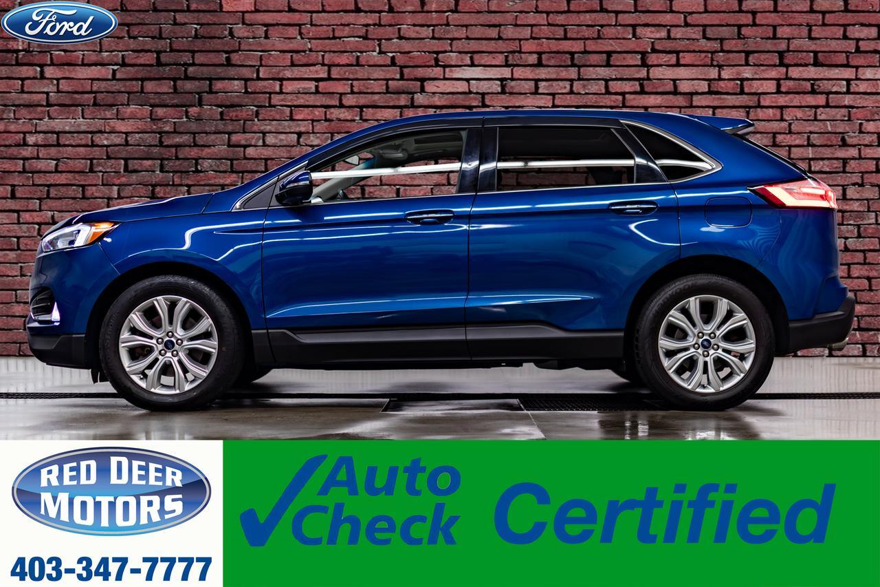 2020 Ford Edge AWD Titanium Leather Roof Nav BCam