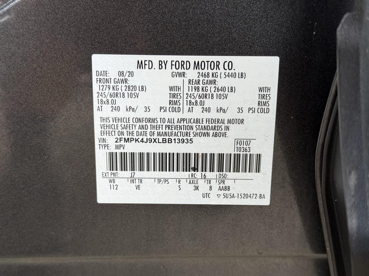 2020 Ford Edge SEL Crestwood KY