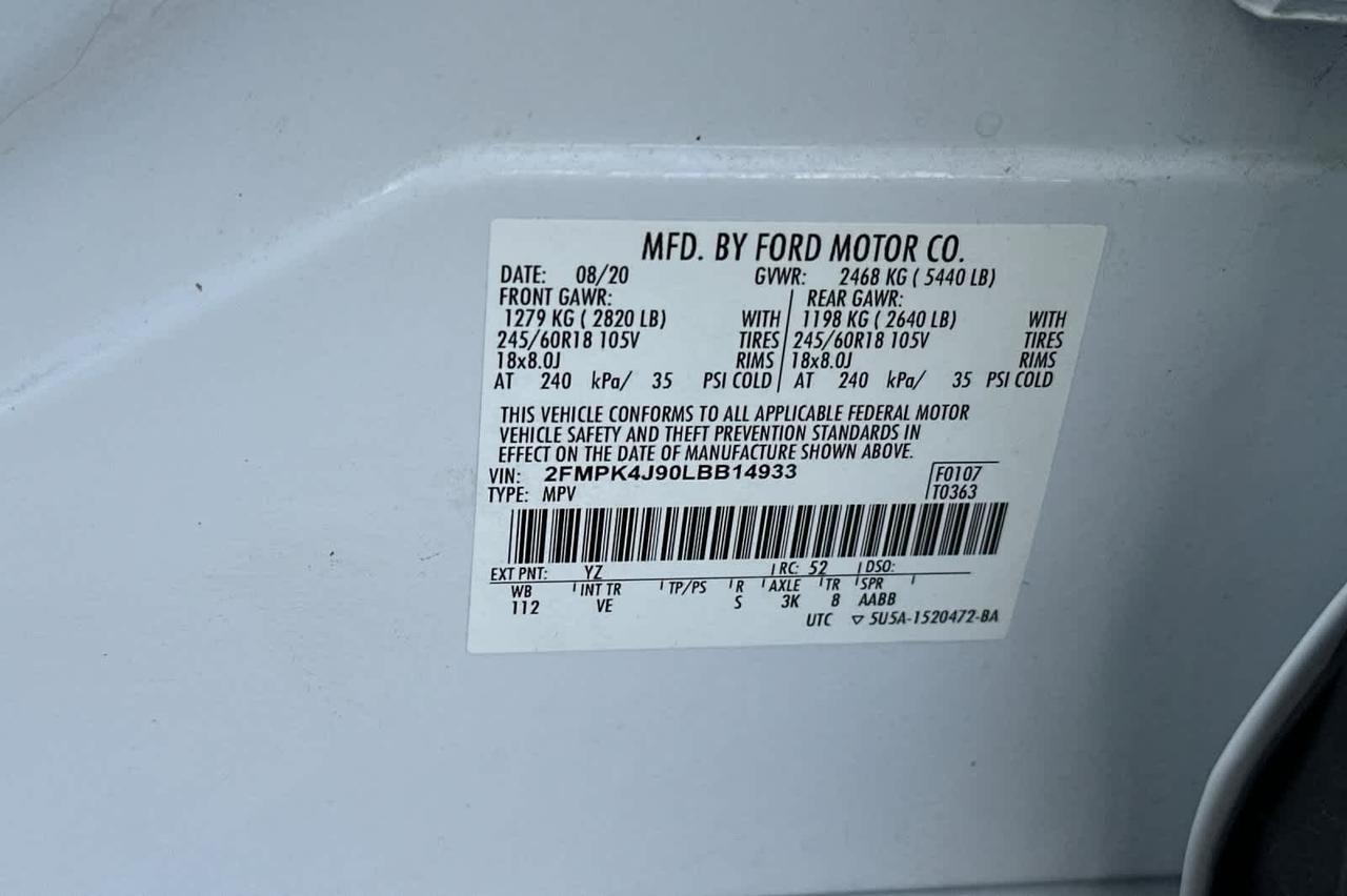 2020 Ford Edge SEL Roseville CA