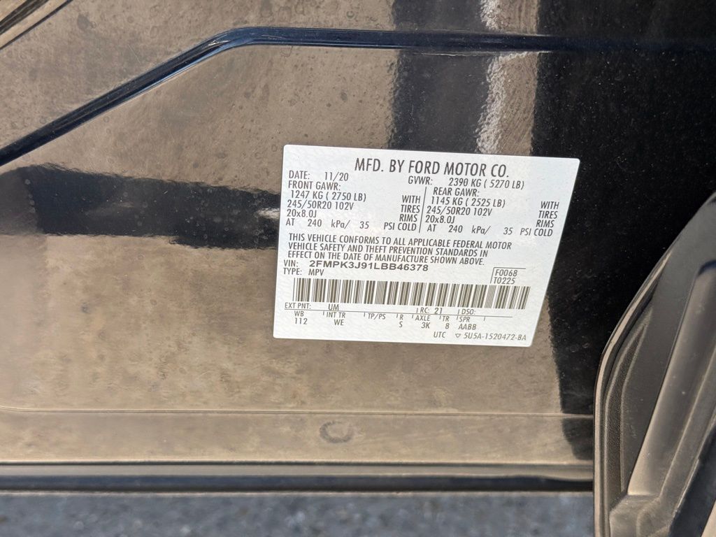 2020 Ford Edge ST Line Crestwood KY