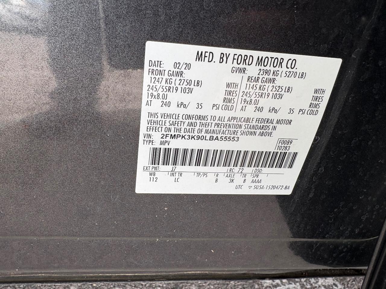 2020 Ford Edge Titanium Austin TX