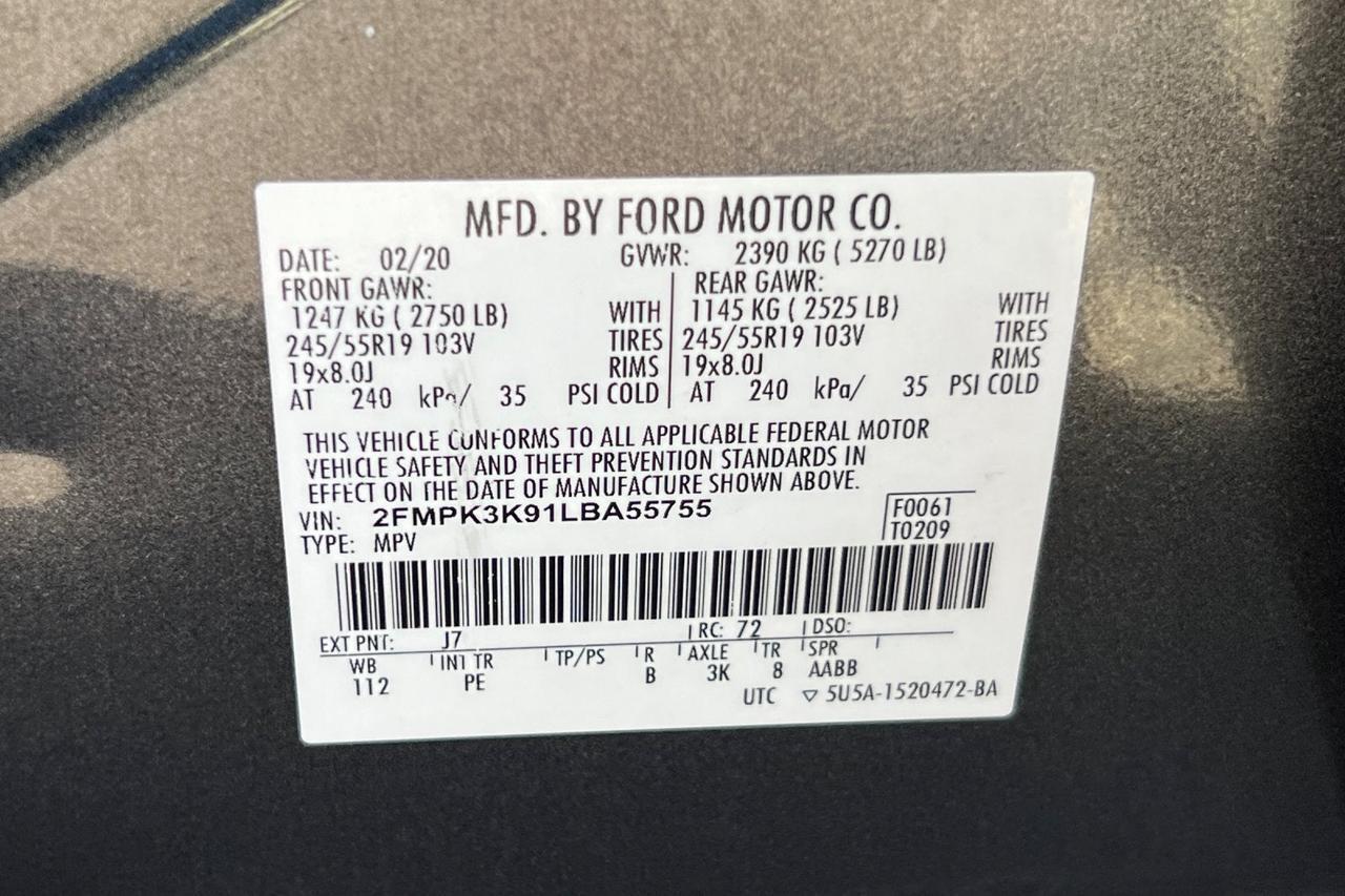 2020 Ford Edge Titanium Roseville CA