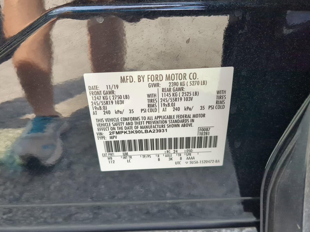 2020 Ford Edge Titanium Winder GA