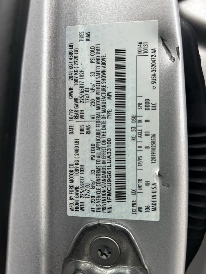 2020 Ford Escape SE Crestwood KY