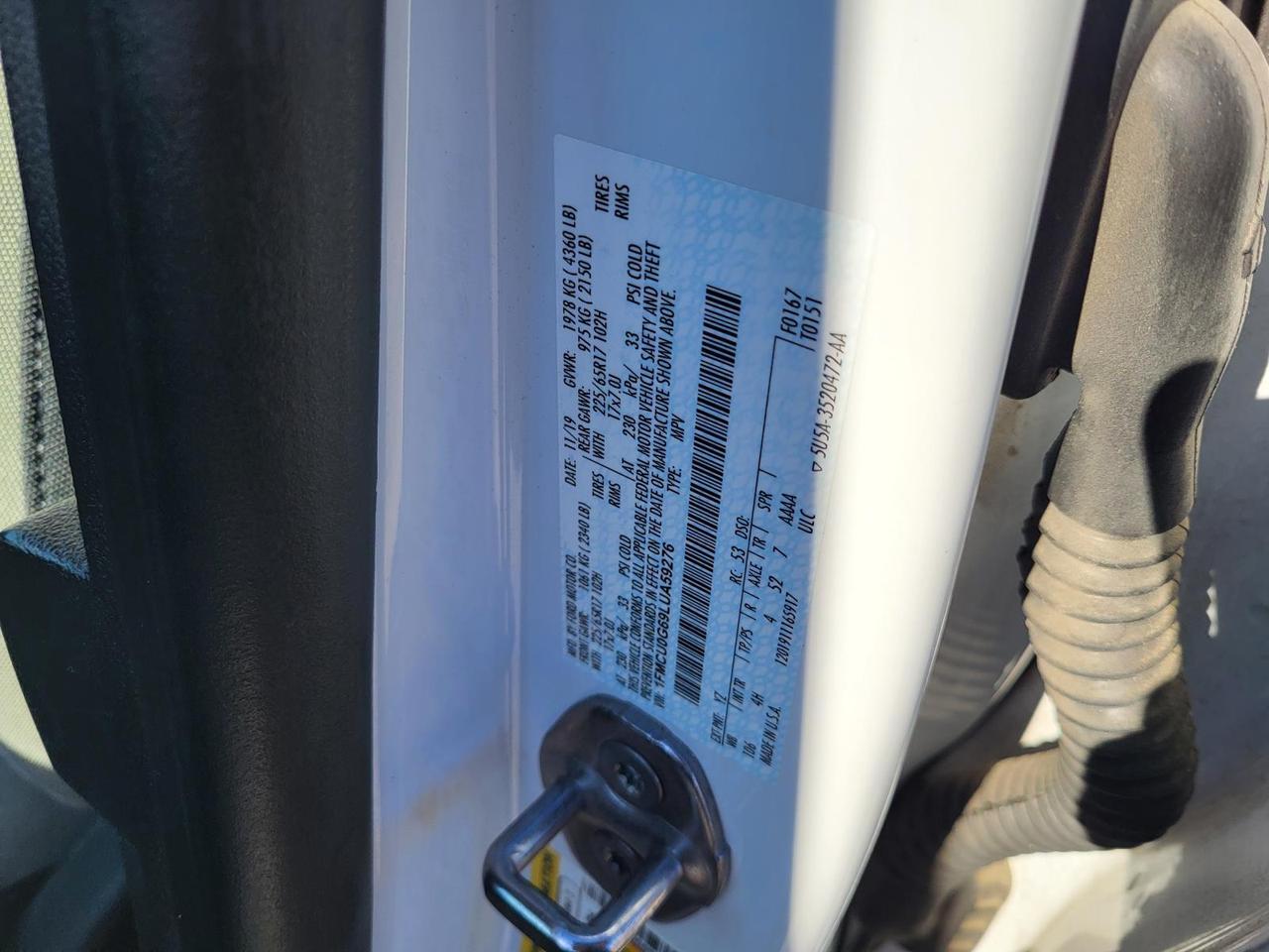 2020 Ford Escape SE FWD Beeville TX