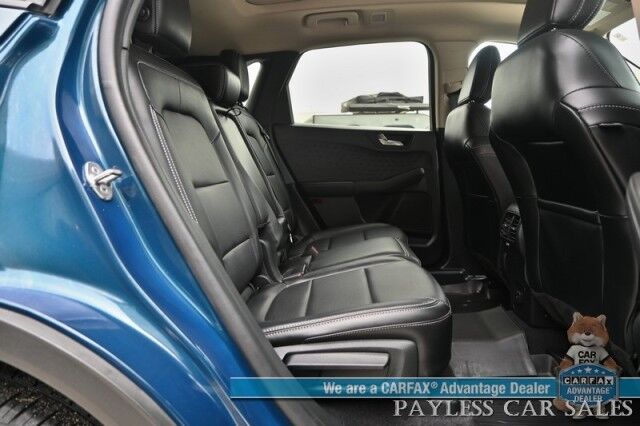 2020 Ford Escape SEL / AWD / Auto Start / Power & Heated Leather Seats / Heated Steering Wheel / NAV / Sunroof / Adaptive Cruise Control / Lane Departure & Blind Spot Alert / Apple CarPlay & Android Auto / Back Up Camera / 1-Owner Anchorage AK