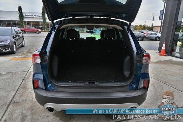 2020 Ford Escape SEL / AWD / Auto Start / Power & Heated Leather Seats / Heated Steering Wheel / NAV / Sunroof / Adaptive Cruise Control / Lane Departure & Blind Spot Alert / Apple CarPlay & Android Auto / Back Up Camera / 1-Owner Anchorage AK