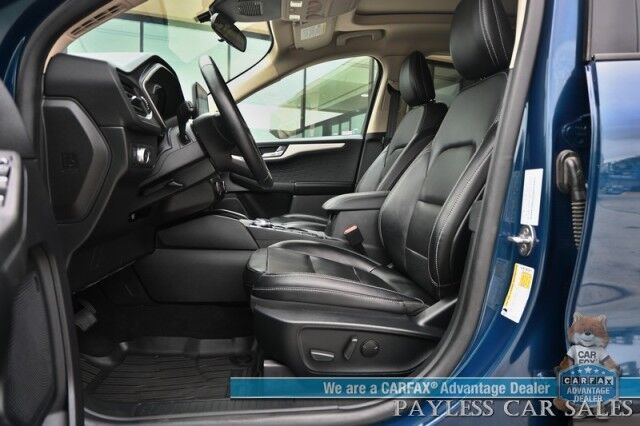 2020 Ford Escape SEL / AWD / Auto Start / Power & Heated Leather Seats / Heated Steering Wheel / NAV / Sunroof / Adaptive Cruise Control / Lane Departure & Blind Spot Alert / Apple CarPlay & Android Auto / Back Up Camera / 1-Owner Anchorage AK