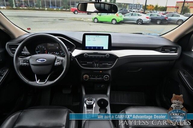 2020 Ford Escape SEL / AWD / Auto Start / Power & Heated Leather Seats / Heated Steering Wheel / NAV / Sunroof / Adaptive Cruise Control / Lane Departure & Blind Spot Alert / Apple CarPlay & Android Auto / Back Up Camera / 1-Owner Anchorage AK