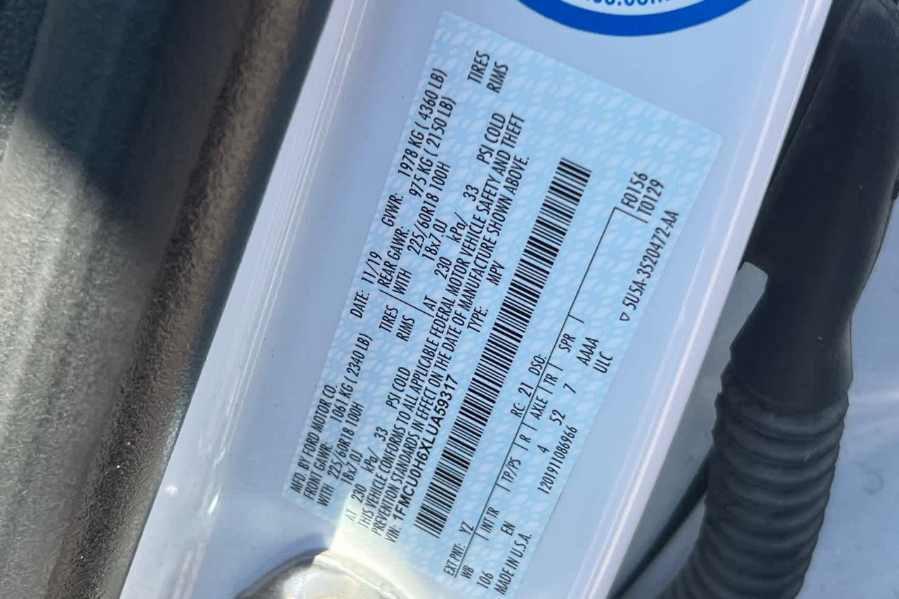 2020 Ford Escape SEL Roseville CA