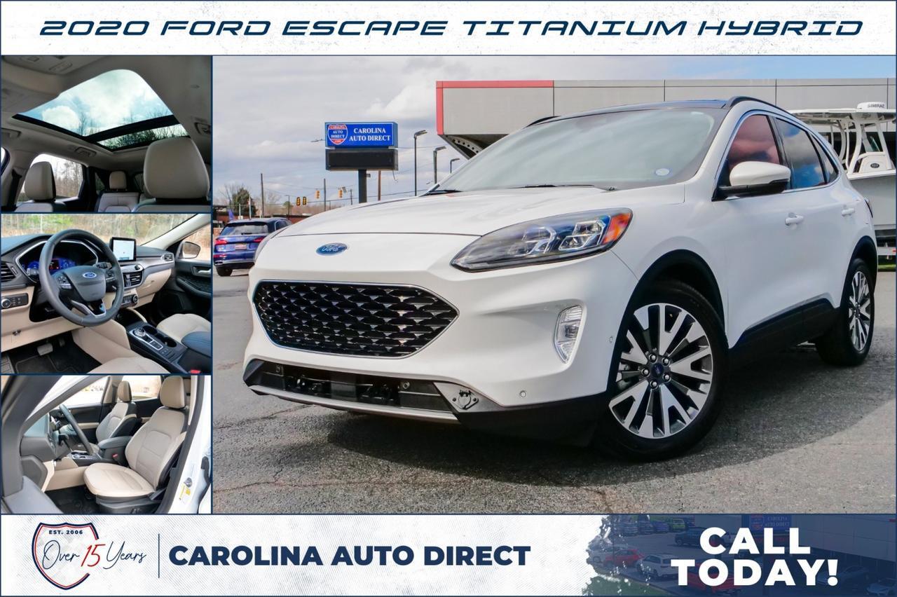 2020 Ford Escape Titanium Hybrid / Heated Seats / PANO Sunroof! Lincolnton NC