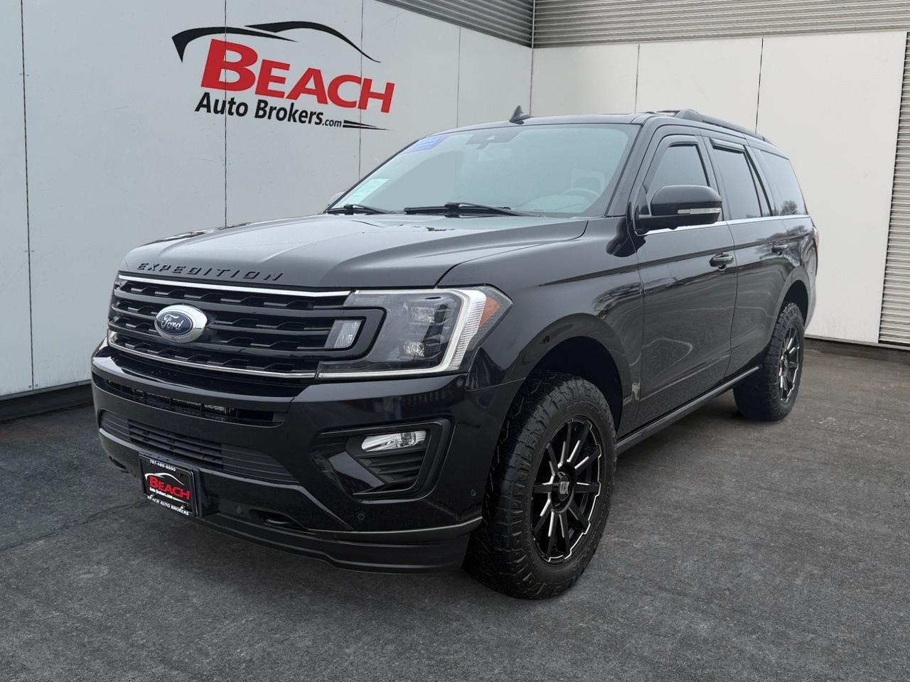 2020 Ford Expedition Limited, HEATED/VENTILATED SEATS, HEATED 2ND ROW, POWERED 2ND/3RD ROW, MOONROOF, UNIVERSAL GARAGE DOOR OPENER, B&O SPEAKERS, POWER LIFTGATE, RUNNING BOARDS, TOW PACKAGE, POWER/HEATED MIRRORS, POWER FOLDING MIRRORS, ONLY 1 OWNER, CLEAN CARFAX, THIS EX