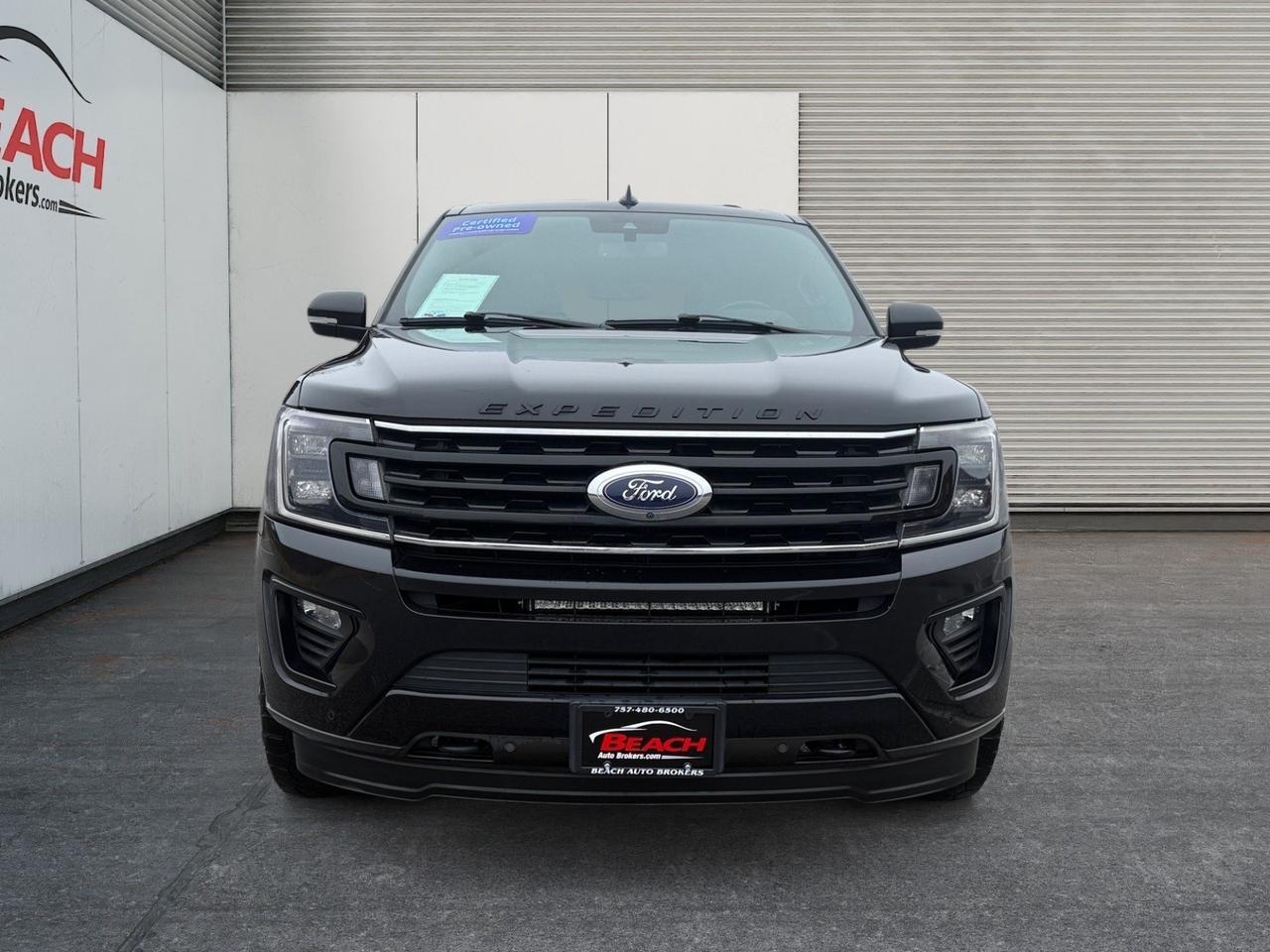2020 Ford Expedition Limited, HEATED/VENTILATED SEATS, HEATED 2ND ROW, POWERED 2ND/3RD ROW, MOONROOF, UNIVERSAL GARAGE DOOR OPENER, B&O SPEAKERS, POWER LIFTGATE, RUNNING BOARDS, TOW PACKAGE, POWER/HEATED MIRRORS, POWER FOLDING MIRRORS, ONLY 1 OWNER, CLEAN CARFAX, THIS EX Norfolk VA