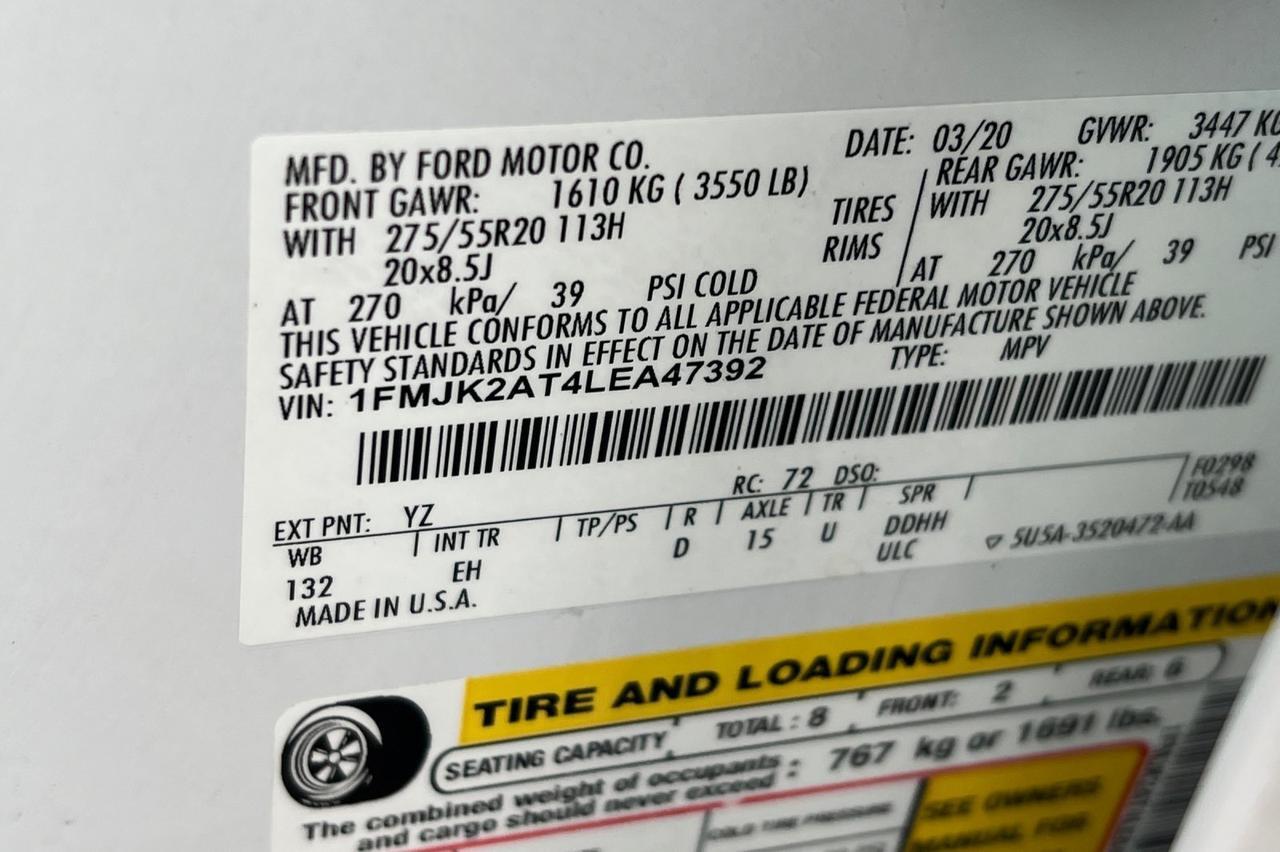 2020 Ford Expedition Max Limited Ontario OR