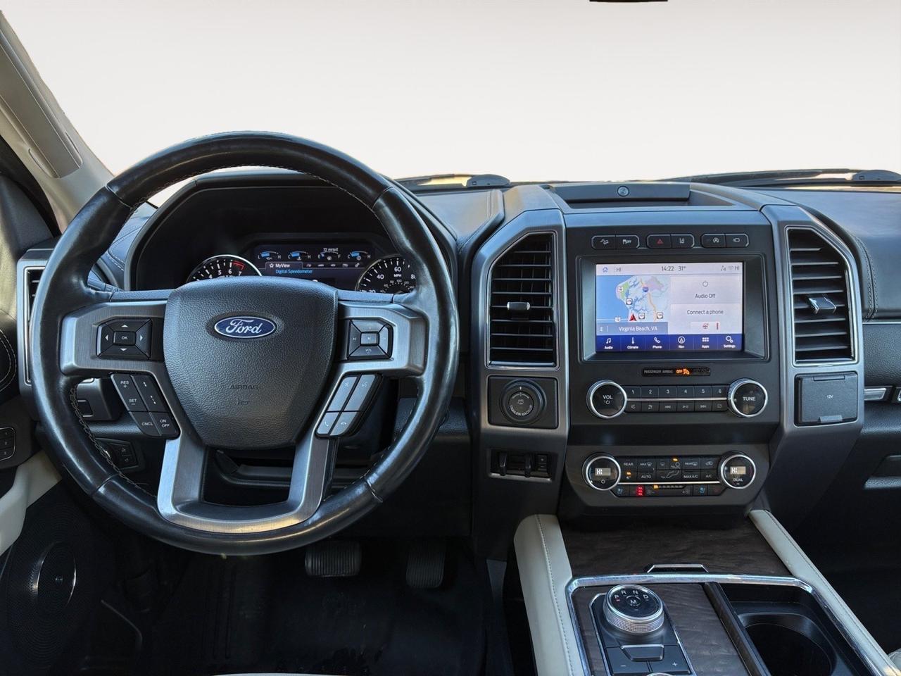 2020 Ford Expedition Max Platinum, HANDS-FREE LIFTGATE, PANORAMIC MOONROOF, POWER RUNNING BOARDS, POWER 3RD ROW SEATING. HEATED STEERING WHEEL & SEATS, 360 BACKUP CAMERA, LOW MILES, CLEAN CARFAX, MAXIMIZE YOUR RIDE!