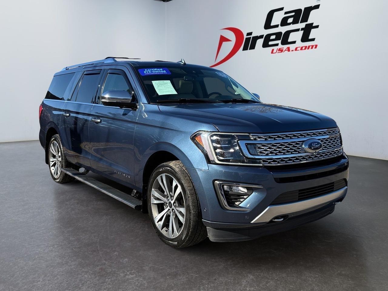 2020 Ford Expedition Max Platinum, HANDS-FREE LIFTGATE, PANORAMIC MOONROOF, POWER RUNNING BOARDS, POWER 3RD ROW SEATING. HEATED STEERING WHEEL & SEATS, 360 BACKUP CAMERA, LOW MILES, CLEAN CARFAX, MAXIMIZE YOUR RIDE! Virginia Beach VA