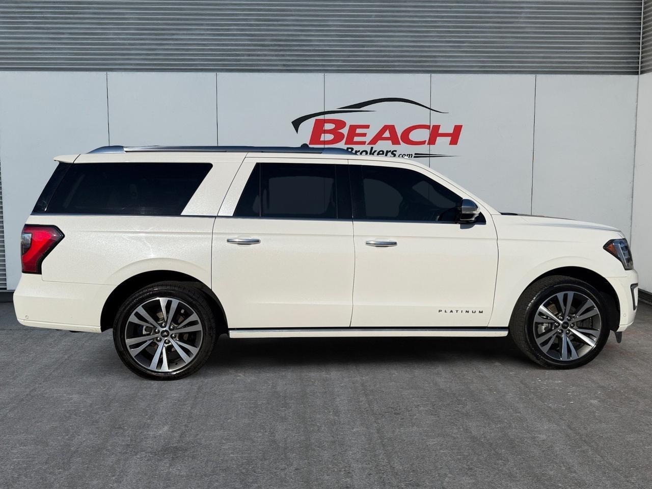 2020 Ford Expedition Max Platinum, HEATED AND VENTILATED SEATS, HEATED REAR SEATS, MOONROOF, UNIVERSAL GARAGE DOOR OPENER, CAPTAINS CHAIRS, 3RD ROW, POWER LIFTGATE, B&O SPEAKERS, POWER RUNNING BOARDS, ROOF RACK, NAVIGATION, TOW PACKAGE, POWER MIRRORS, THIS IS THE PERFECT FAM Norfolk VA