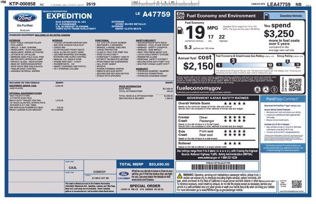 2020 Ford Expedition XL Raleigh NC