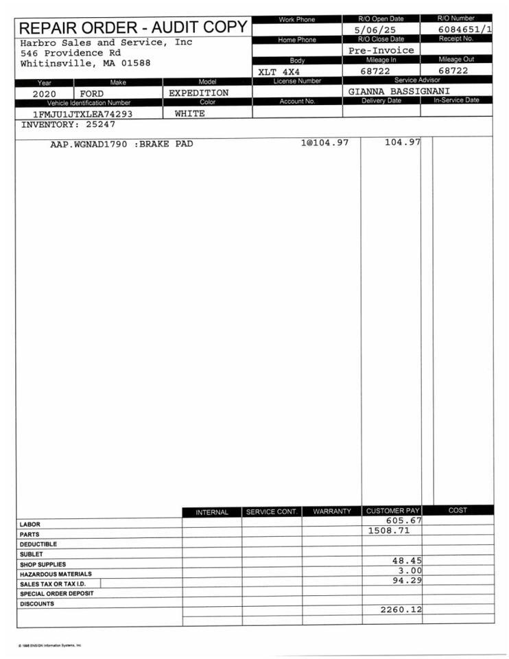 2020 Ford Expedition XLT - SOUTHERN SUV - RUST FREE Whitinsville MA