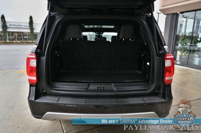 2020 Ford Expedition XLT / 4X4 / Heavy Duty Trailer Pkg / Auto Start / Heated & Cooled Leather Seats / Heated Steering Wheel / Panoramic Sunroof / NAV / Blind Spot Alert / Rear Captain Chairs / 3rd Row / Seats 7 / Tow Pkg Anchorage AK