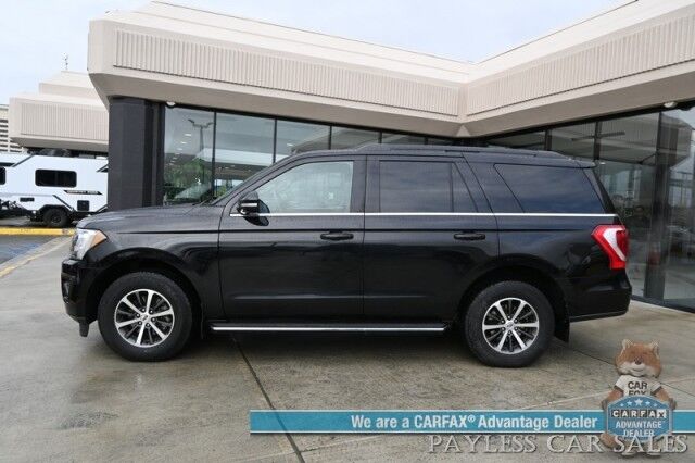 2020 Ford Expedition XLT / 4X4 / Heavy Duty Trailer Pkg / Auto Start / Heated & Cooled Leather Seats / Heated Steering Wheel / Panoramic Sunroof / NAV / Blind Spot Alert / Rear Captain Chairs / 3rd Row / Seats 7 / Tow Pkg Anchorage AK