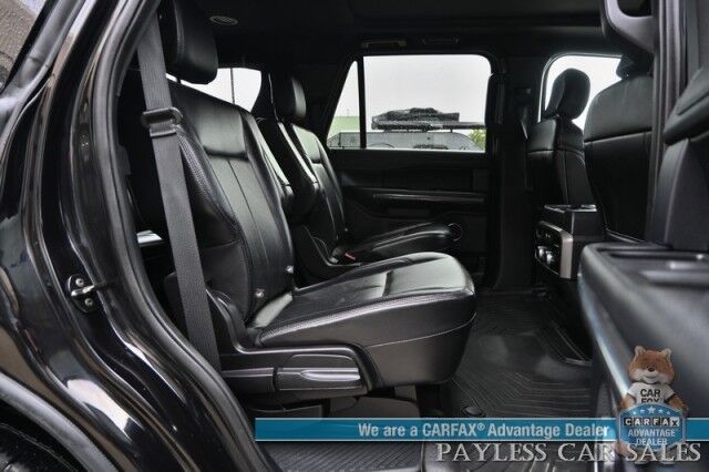 2020 Ford Expedition XLT / 4X4 / Heavy Duty Trailer Pkg / Auto Start / Heated & Cooled Leather Seats / Heated Steering Wheel / Panoramic Sunroof / NAV / Blind Spot Alert / Rear Captain Chairs / 3rd Row / Seats 7 / Tow Pkg Anchorage AK