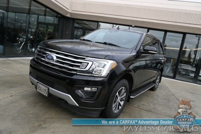 2020 Ford Expedition XLT / 4X4 / Heavy Duty Trailer Pkg / Auto Start / Heated & Cooled Leather Seats / Heated Steering Wheel / Panoramic Sunroof / NAV / Blind Spot Alert / Rear Captain Chairs / 3rd Row / Seats 7 / Tow Pkg Anchorage AK