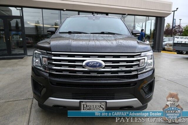 2020 Ford Expedition XLT / 4X4 / Heavy Duty Trailer Pkg / Auto Start / Heated & Cooled Leather Seats / Heated Steering Wheel / Panoramic Sunroof / NAV / Blind Spot Alert / Rear Captain Chairs / 3rd Row / Seats 7 / Tow Pkg Anchorage AK