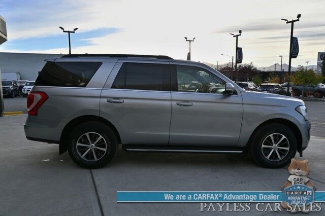 2020 Ford Expedition XLT / 4X4 / Heavy Duty Trailering Pkg / Auto Start / Heated & Cooled Leather Seats / Heated Steering Wheel / Panoramic Sunroof / NAV / Blind Spot Alert / Keyless Entry & Start / 3rd Row / Seats 8 / Block Heater Anchorage AK