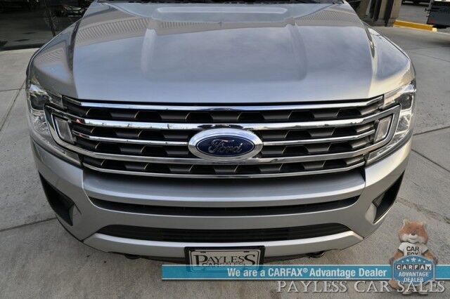 2020 Ford Expedition XLT / 4X4 / Heavy Duty Trailering Pkg / Auto Start / Heated & Cooled Leather Seats / Heated Steering Wheel / Panoramic Sunroof / NAV / Blind Spot Alert / Keyless Entry & Start / 3rd Row / Seats 8 / Block Heater Anchorage AK