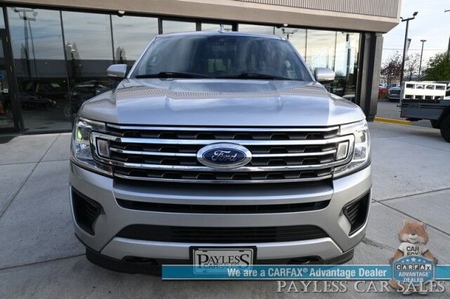 2020 Ford Expedition XLT / 4X4 / Heavy Duty Trailering Pkg / Auto Start / Heated & Cooled Leather Seats / Heated Steering Wheel / Panoramic Sunroof / NAV / Blind Spot Alert / Keyless Entry & Start / 3rd Row / Seats 8 / Block Heater Anchorage AK